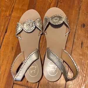 Jack Rogers Gold Sandal